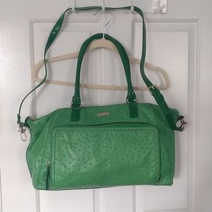 Green Kate Spade purse